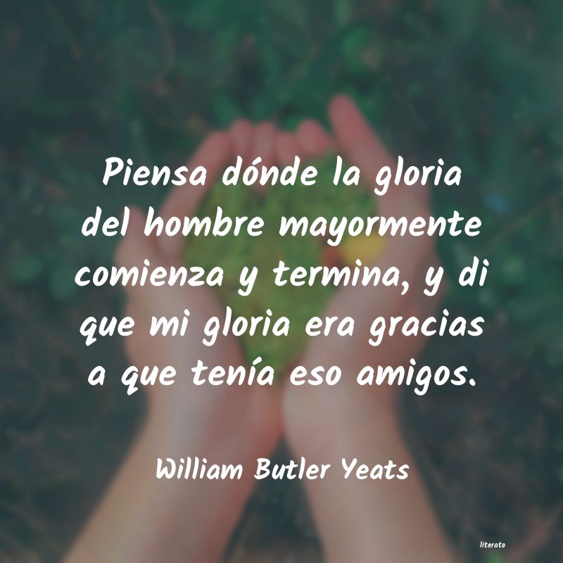 Frases de William Butler Yeats