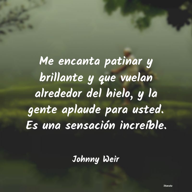 frases de Johnny Weir