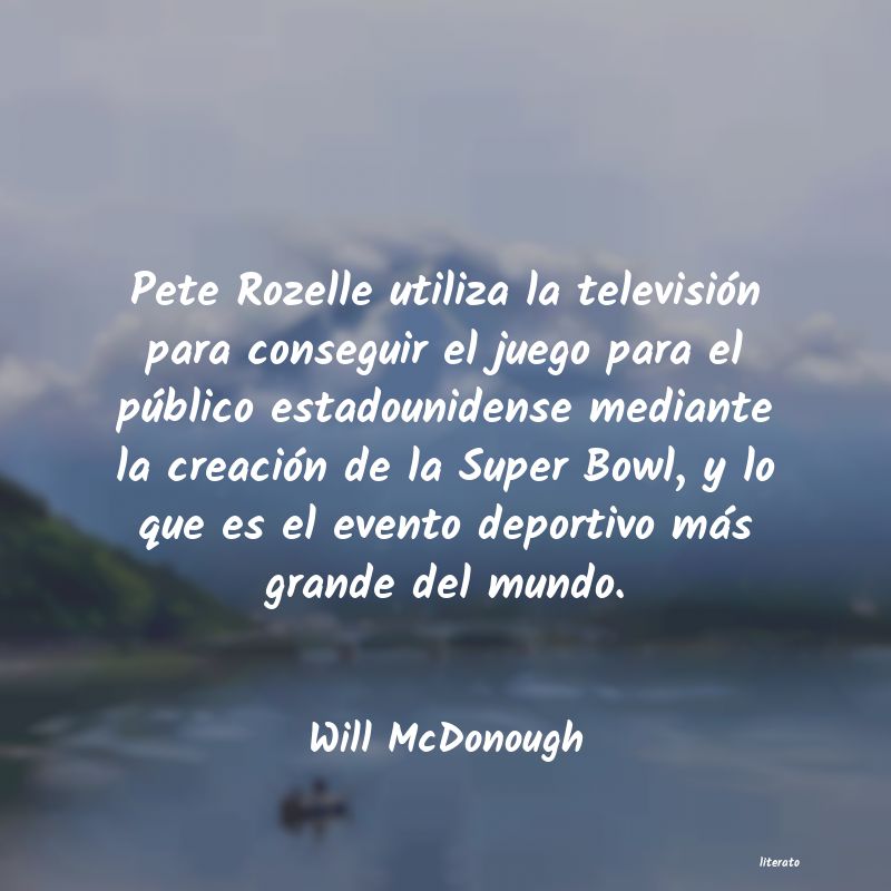 frases de Will McDonough