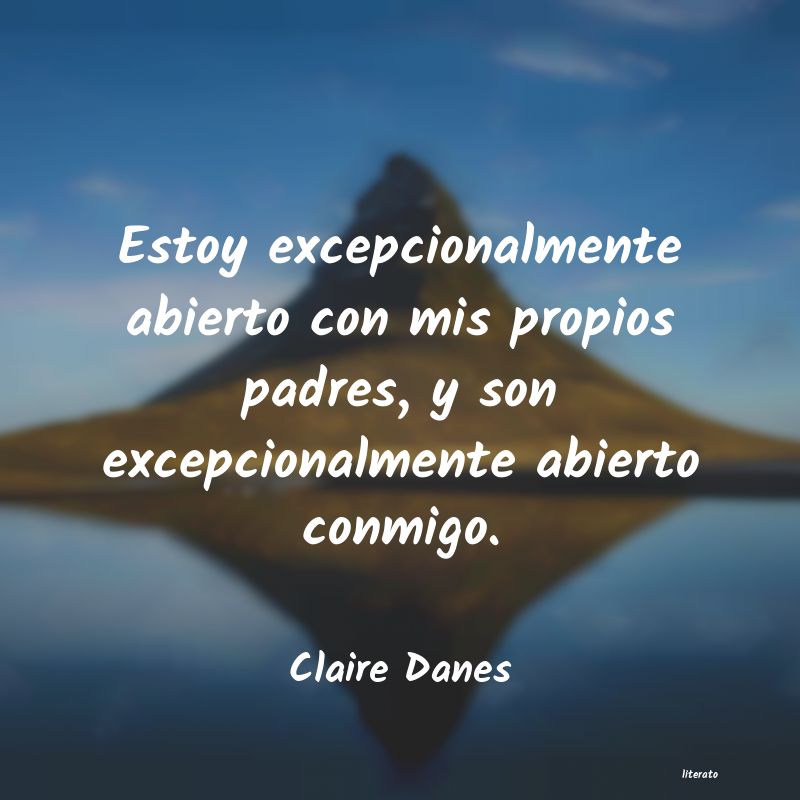 frases de Claire Danes