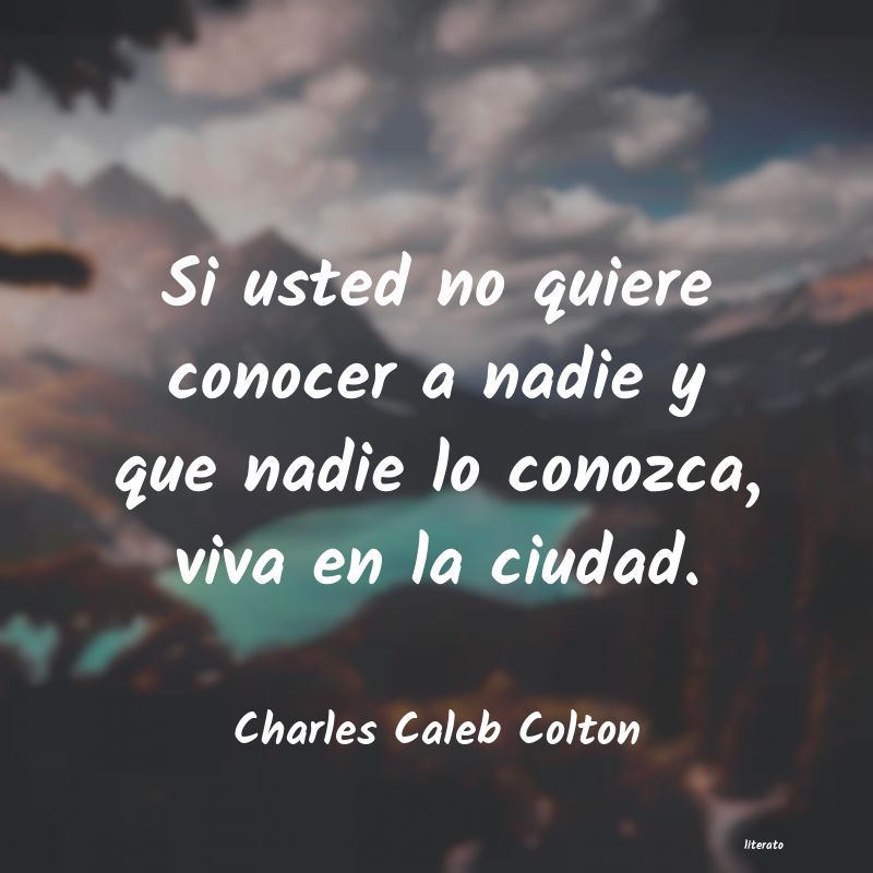 querer conocer