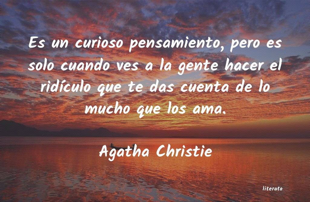 frases de Agatha Christie