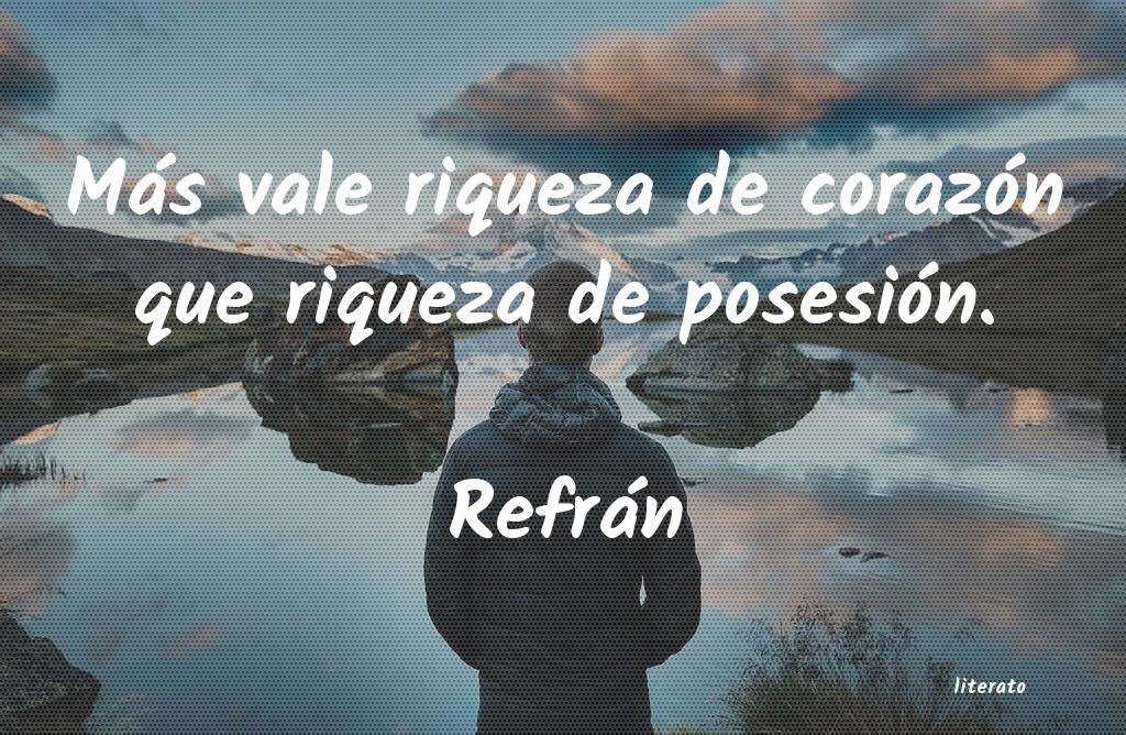 Frases de Refrán