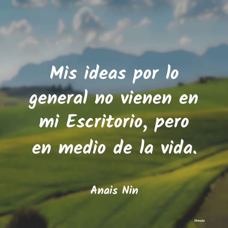frases de Anais Nin