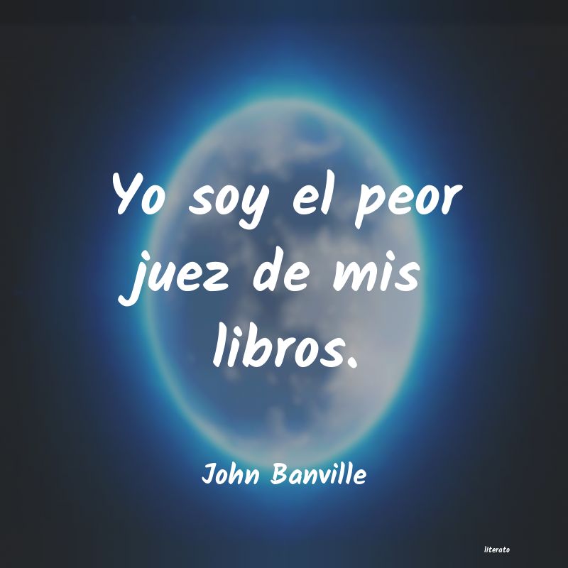 Frases de John Banville