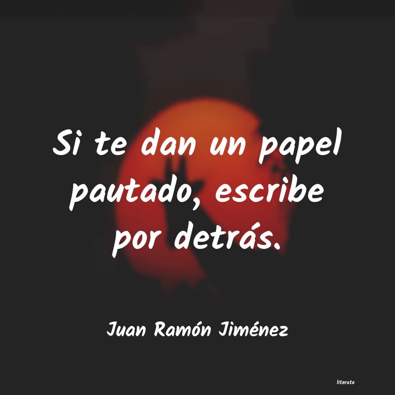 Frases de Juan Ramón Jiménez