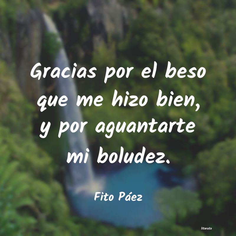 Frases de Fito Páez