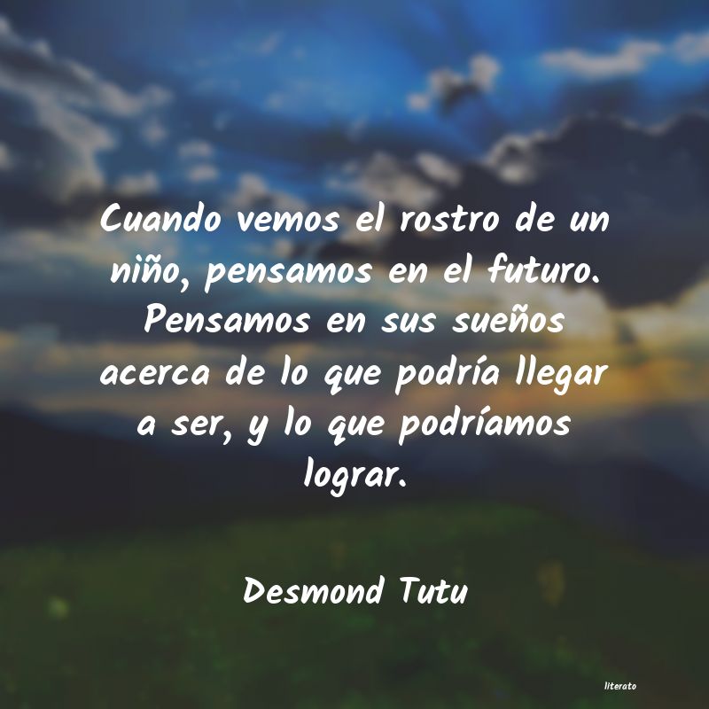 Frases de Desmond Tutu