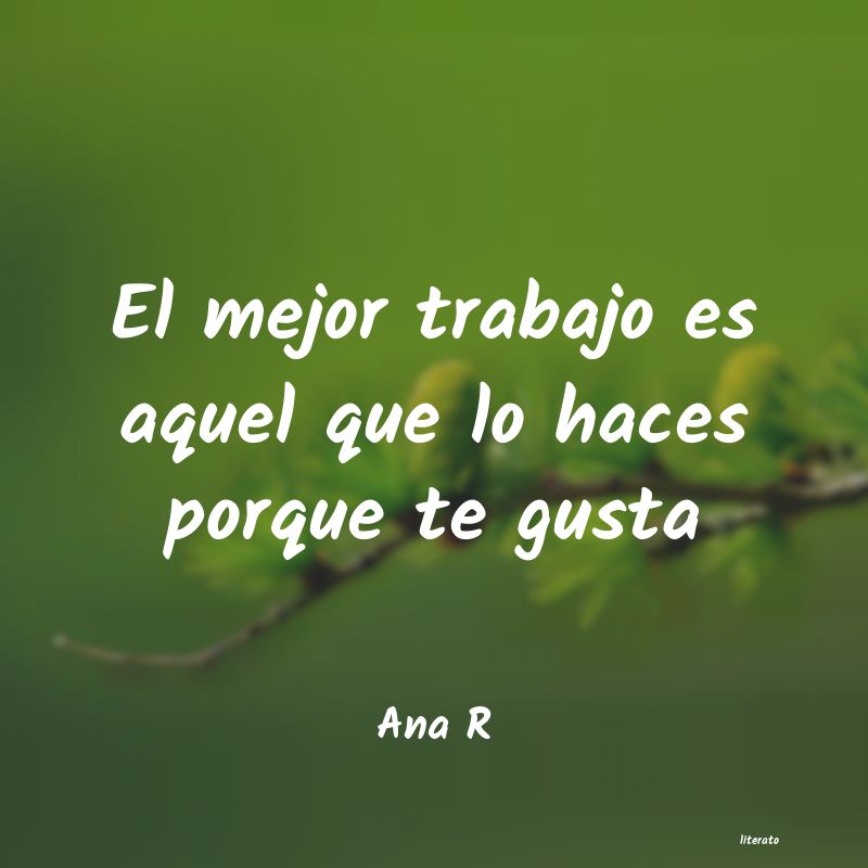 frases de Ana R