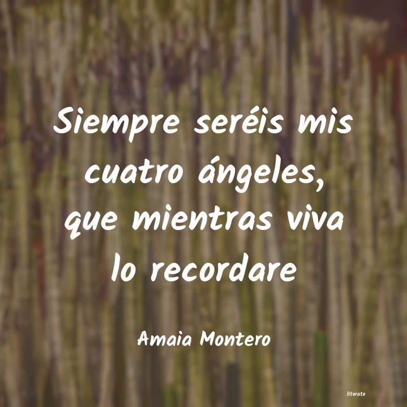 frases de Amaia Montero