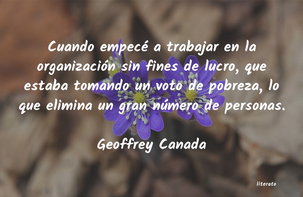 frases de Geoffrey Canada