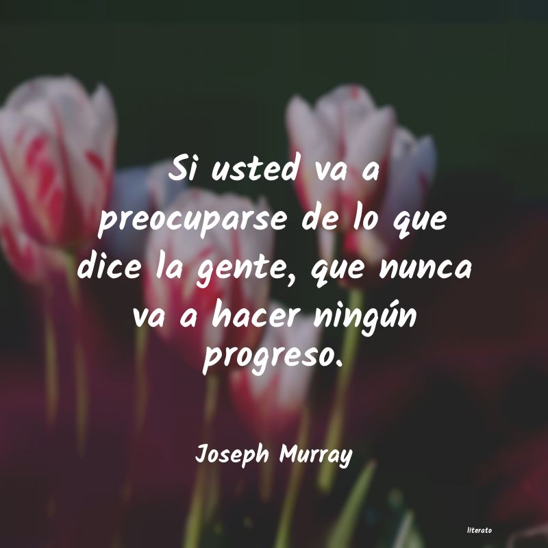 frases de Joseph Murray
