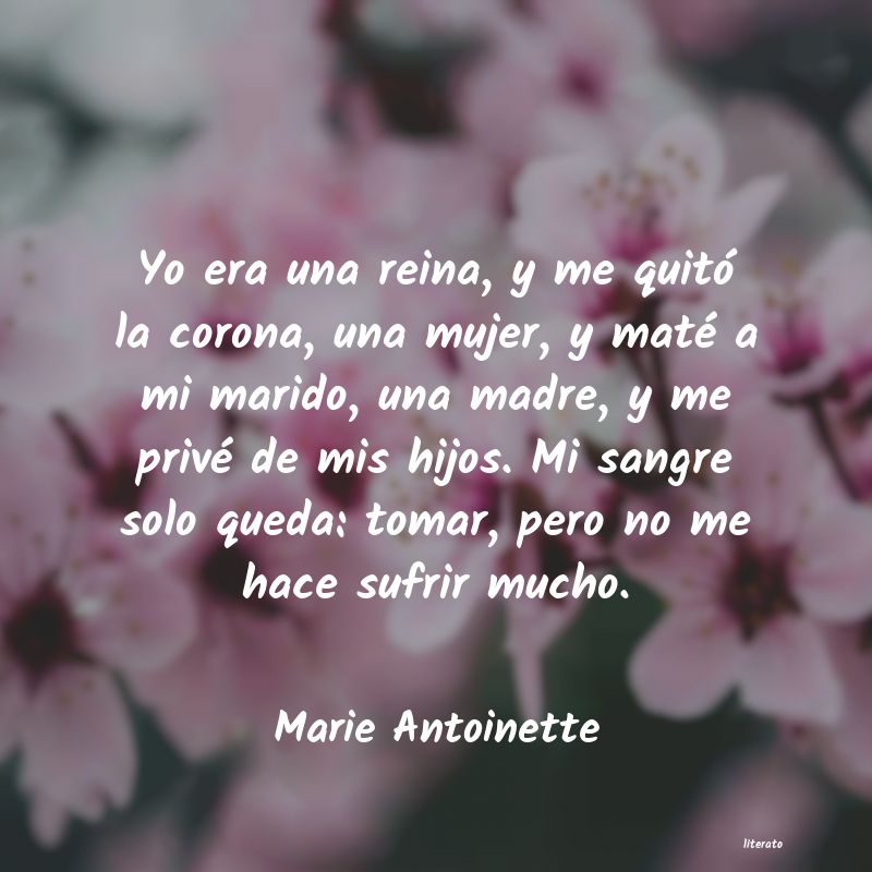 frases de Marie Antoinette