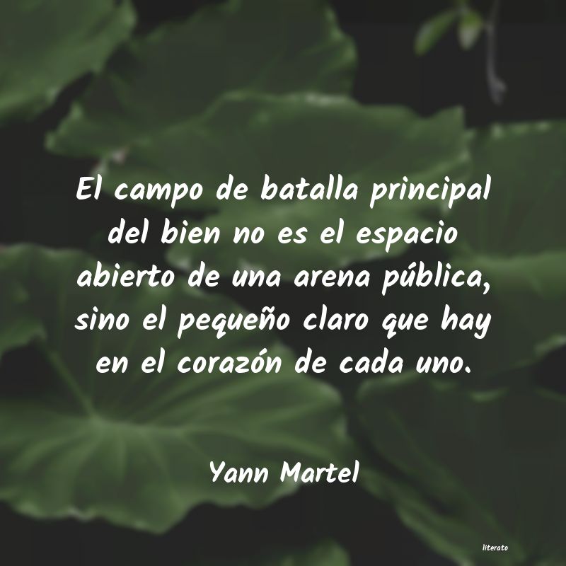 Frases de Yann Martel