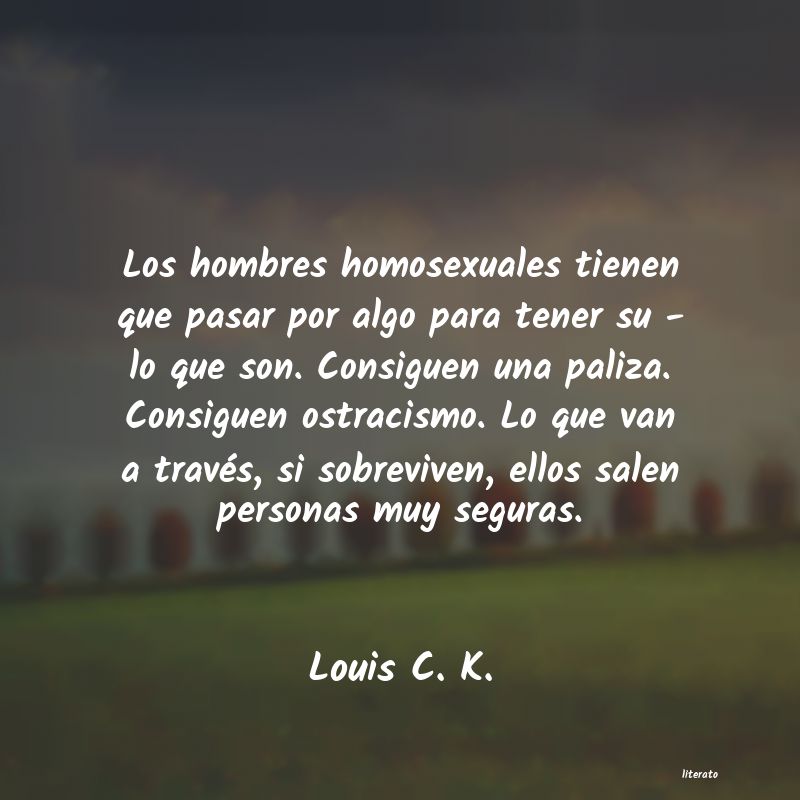 frases de Louis C. K.