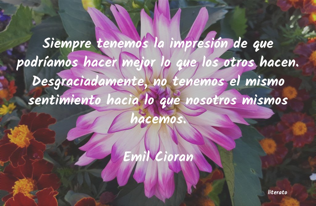 frases de Emil Cioran