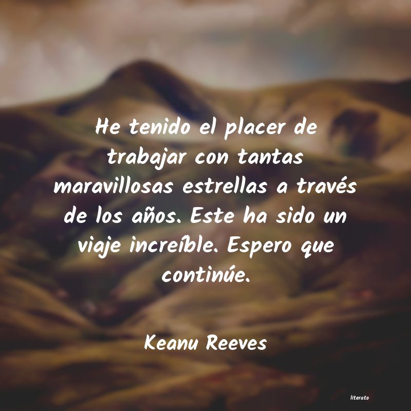 Frases de Keanu Reeves - literato