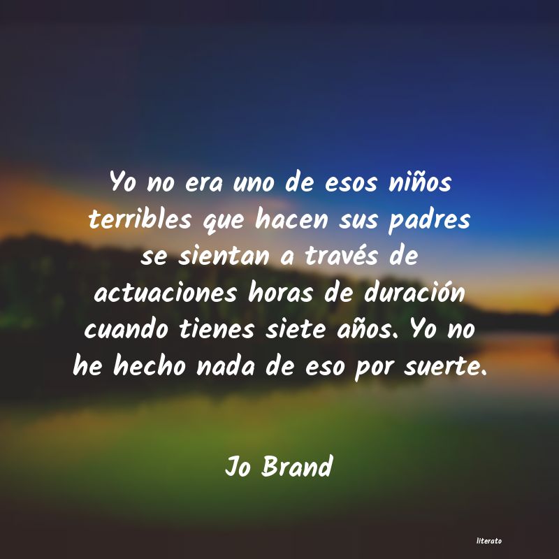 frases de Jo Brand