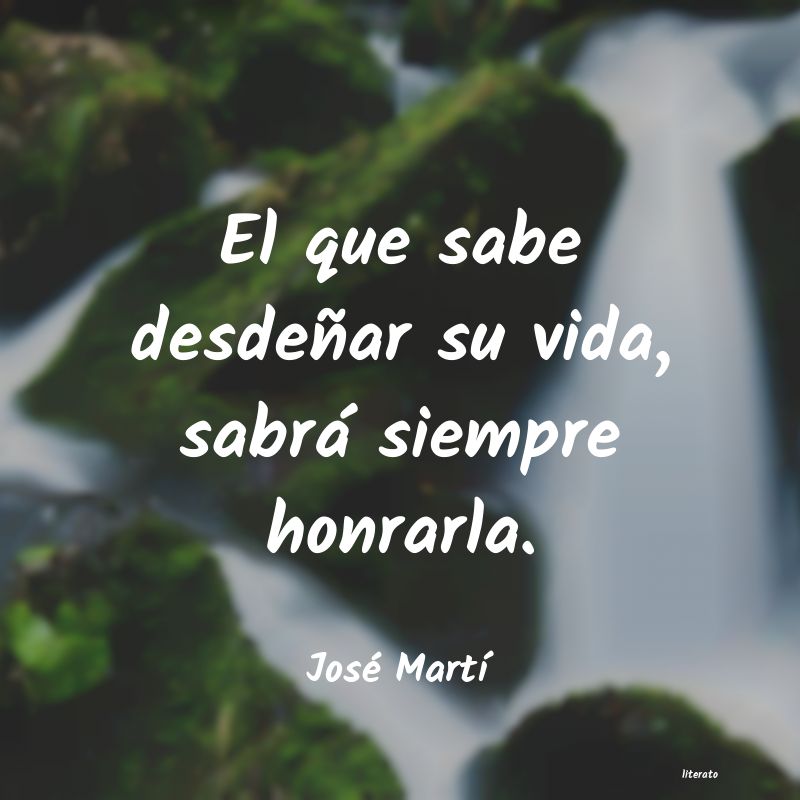 Frases de José Martí