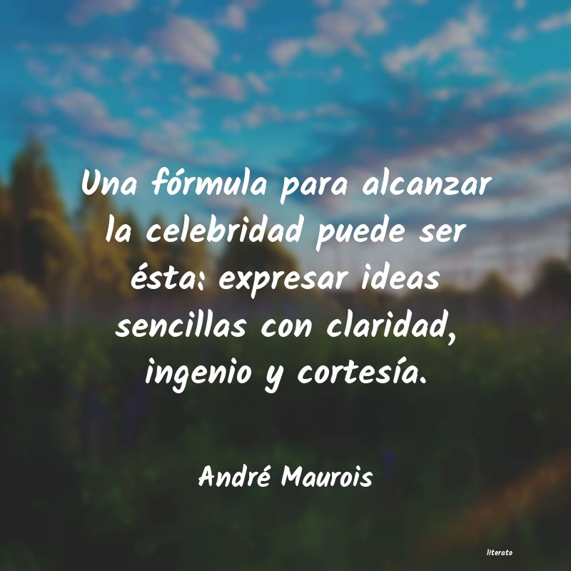 Frases de André Maurois