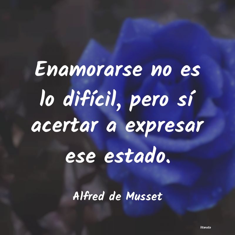 frases de Alfred de Musset