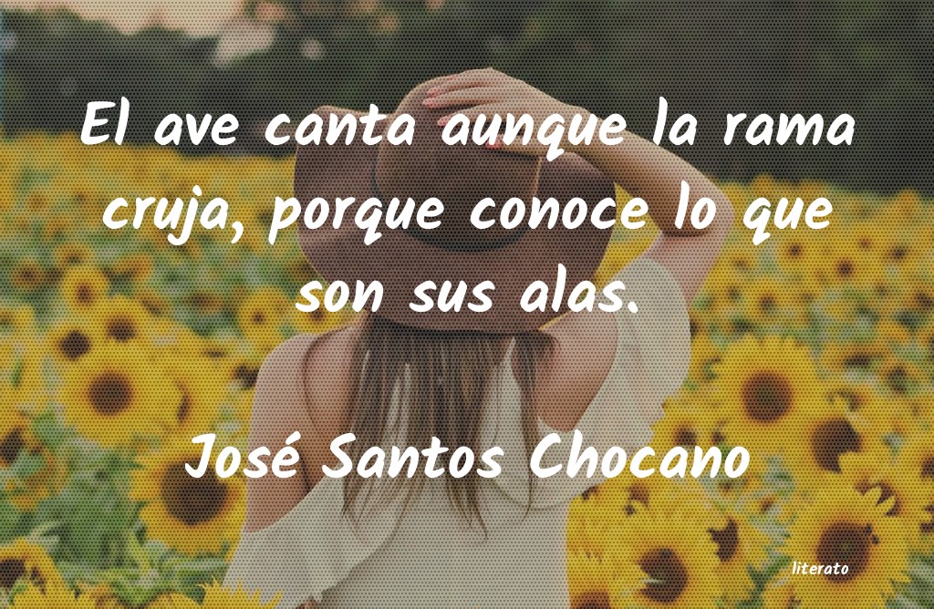 frases de José Santos Chocano
