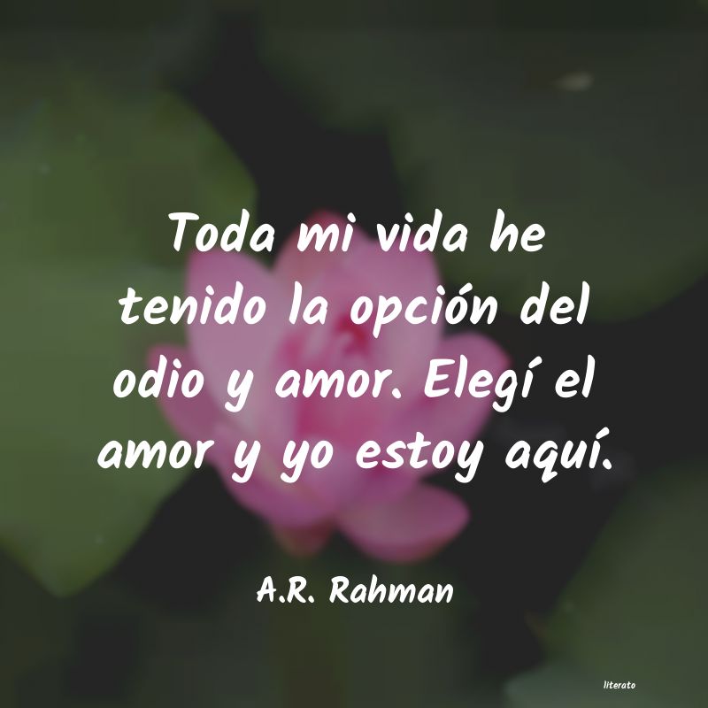 Frases de A.R. Rahman