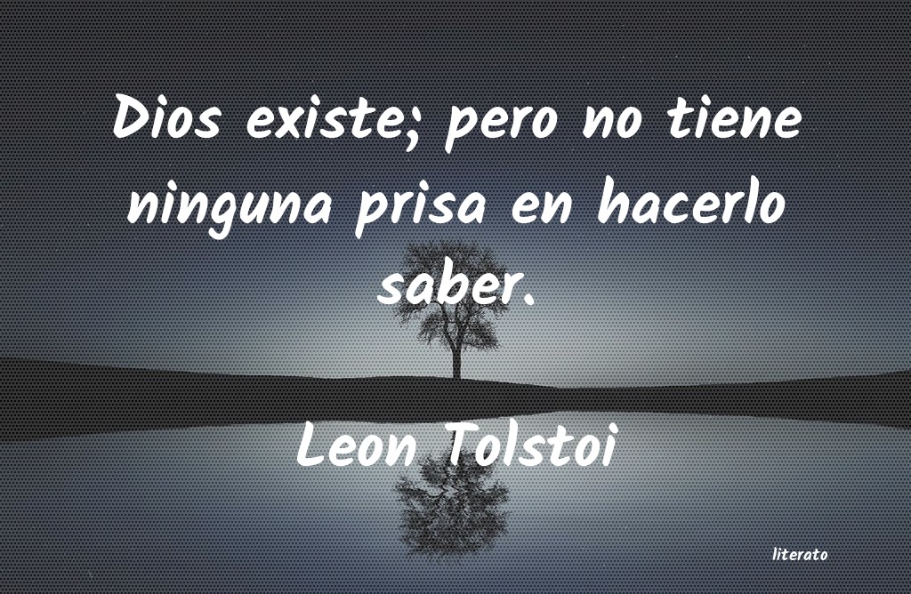 frases de Leon Tolstoi
