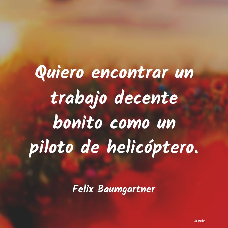 Frases de Felix Baumgartner