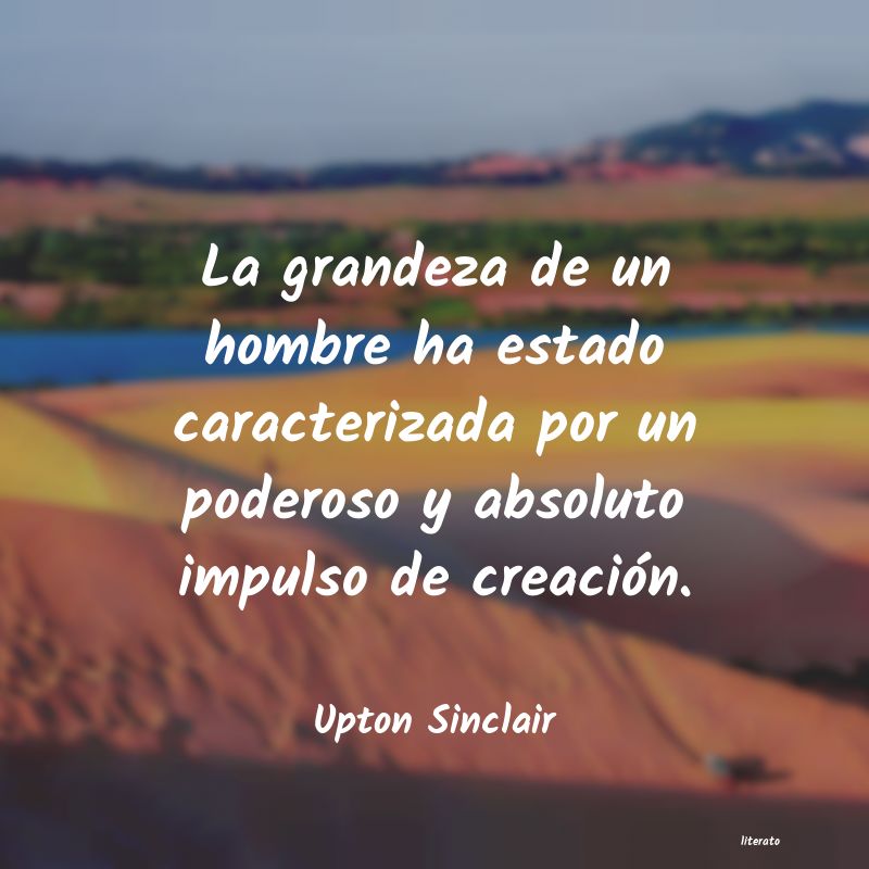 Frases de Upton Sinclair