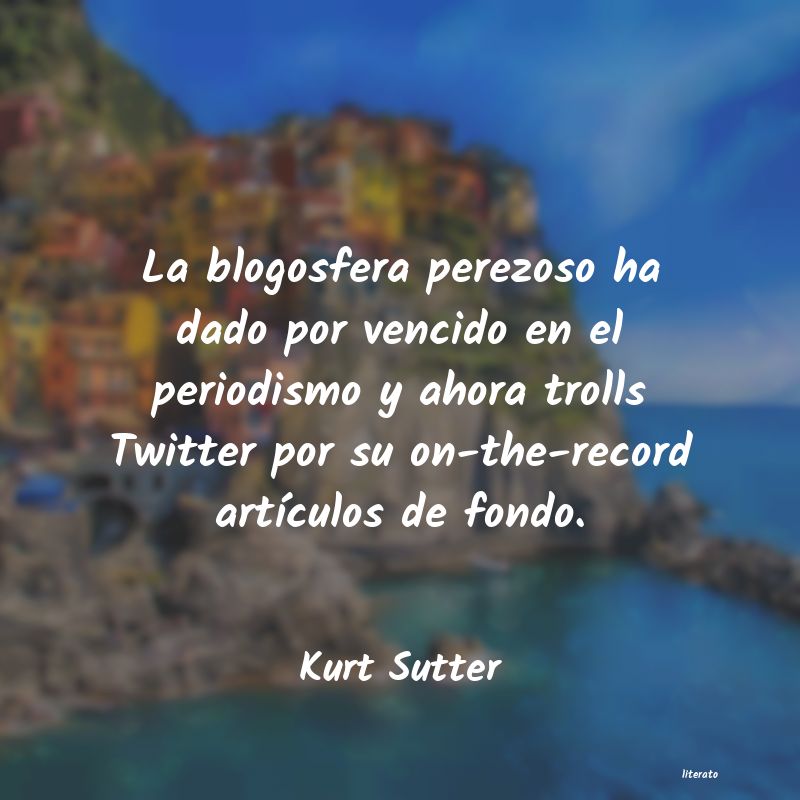 <ol class='breadcrumb' itemscope itemtype='http://schema.org/BreadcrumbList'>
<li itemprop='itemListElement'><a href='/autores/'>Autores</a></li>
<li itemprop='itemListElement'><a href='/autor/kurt_sutter/'>kurt sutter</a></li>
</ol>