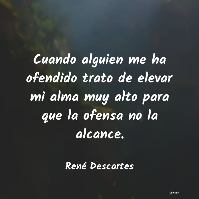 frases de René Descartes