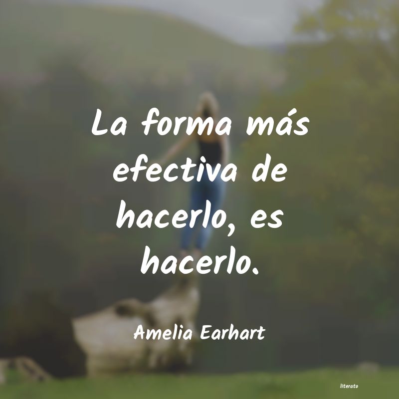 frases de Amelia Earhart