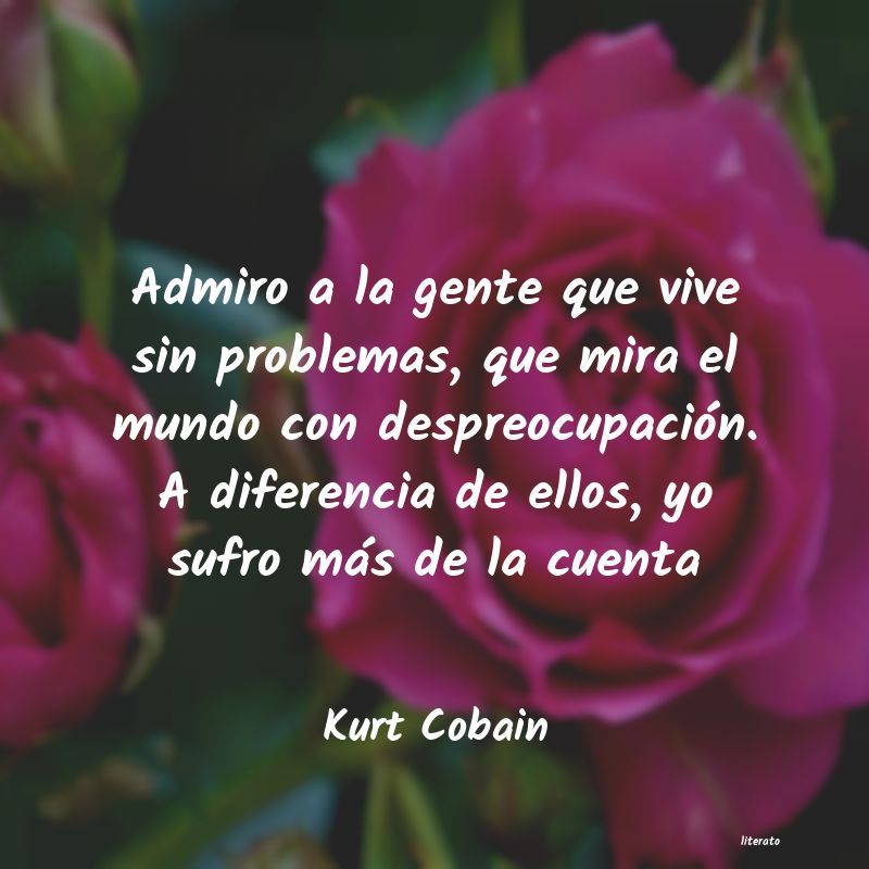 frases de Kurt Cobain