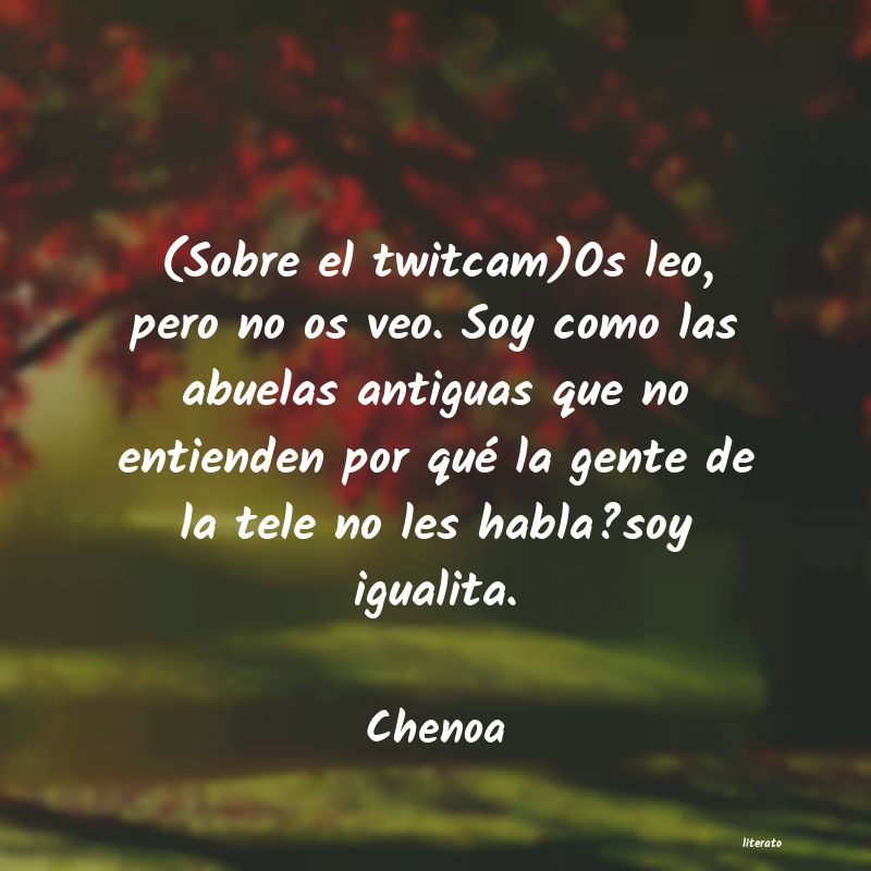 Frases de Chenoa