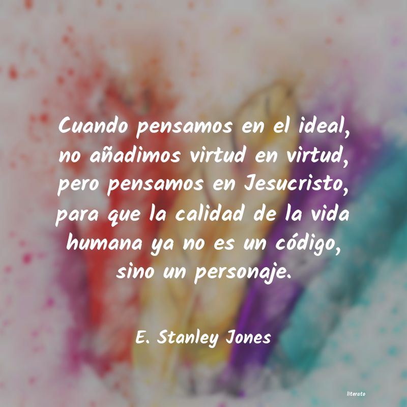 Frases de E. Stanley Jones