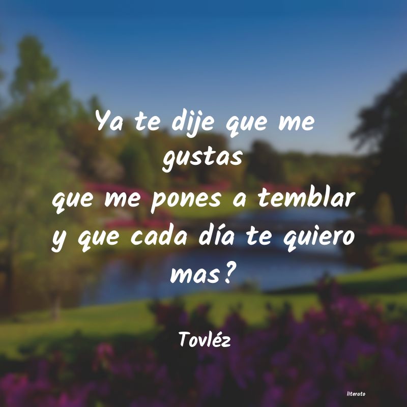 frases de Tovléz