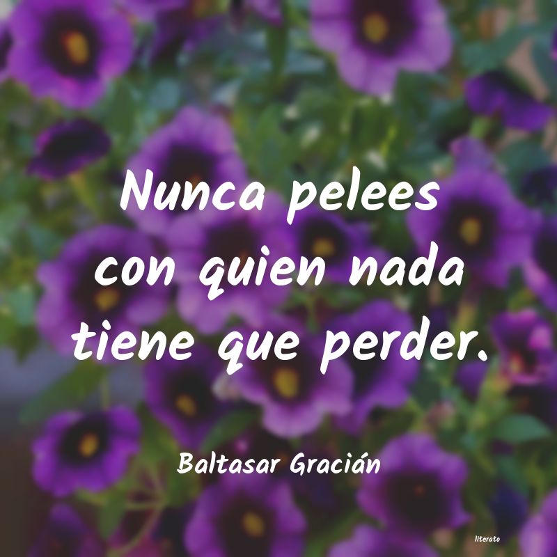 Frases de Baltasar Gracián