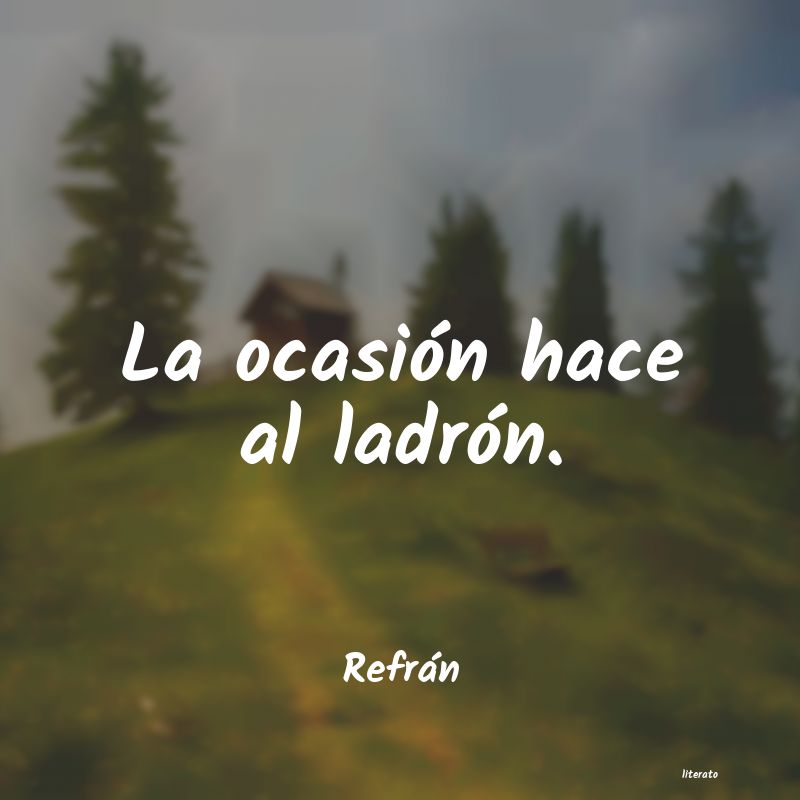 frases de Refrán