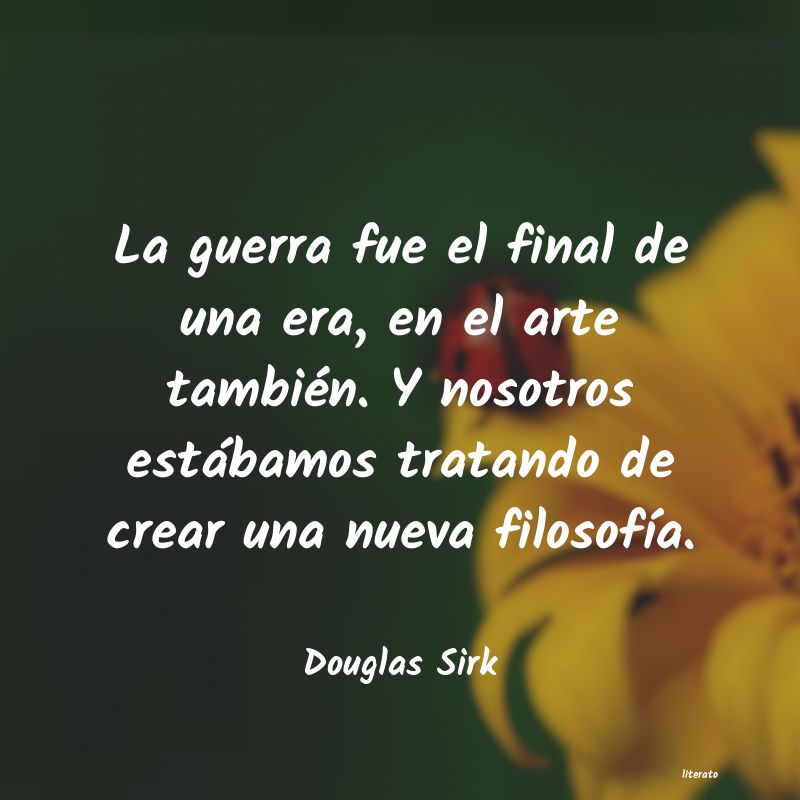 Frases de Douglas Sirk