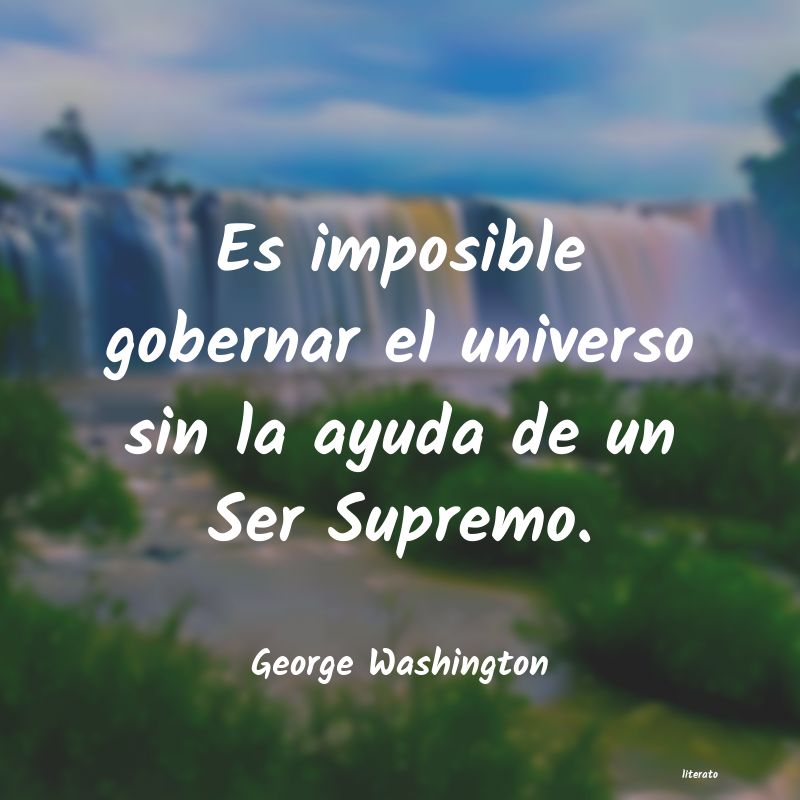 frases de George Washington