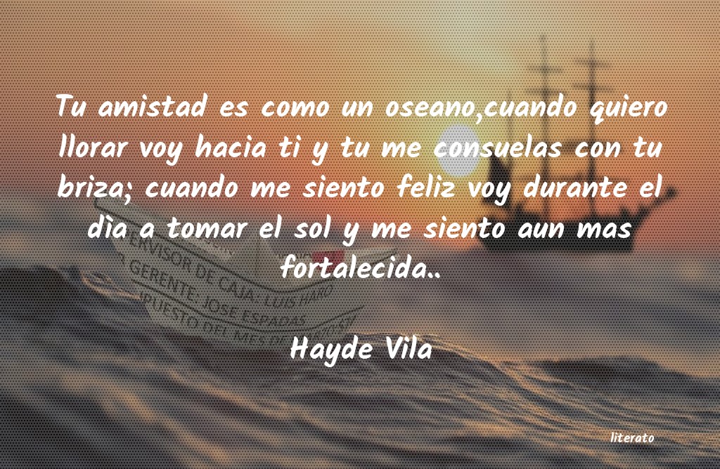 Frases de Hayde Vila