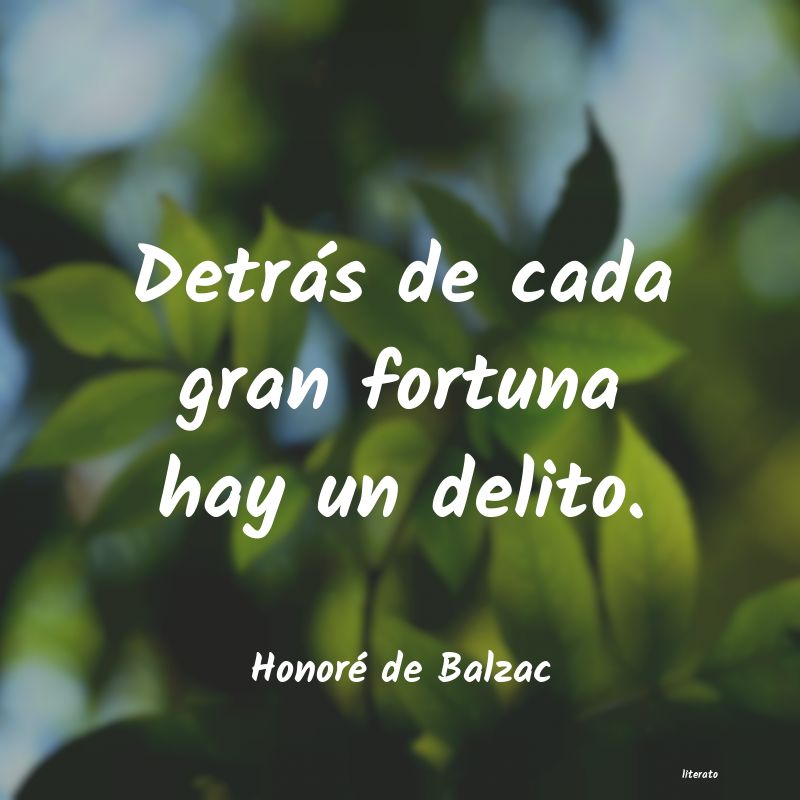 Frases de Honoré de Balzac