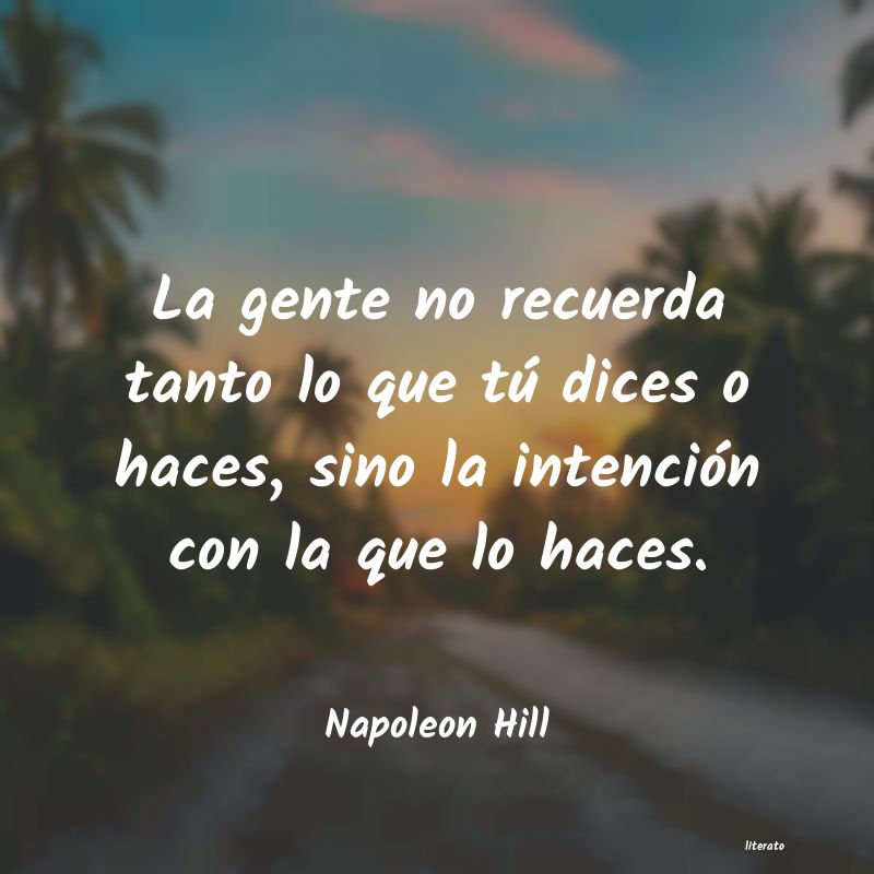 Frases de Napoleon Hill