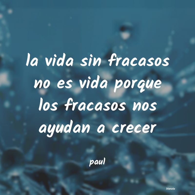 Frases de paul