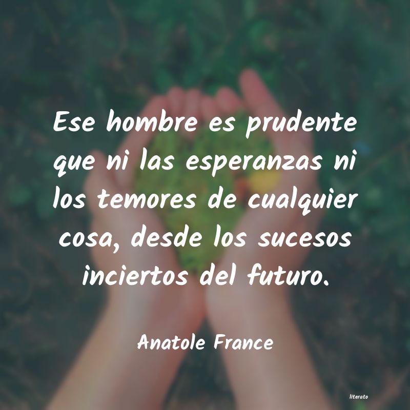 Frases de Anatole France