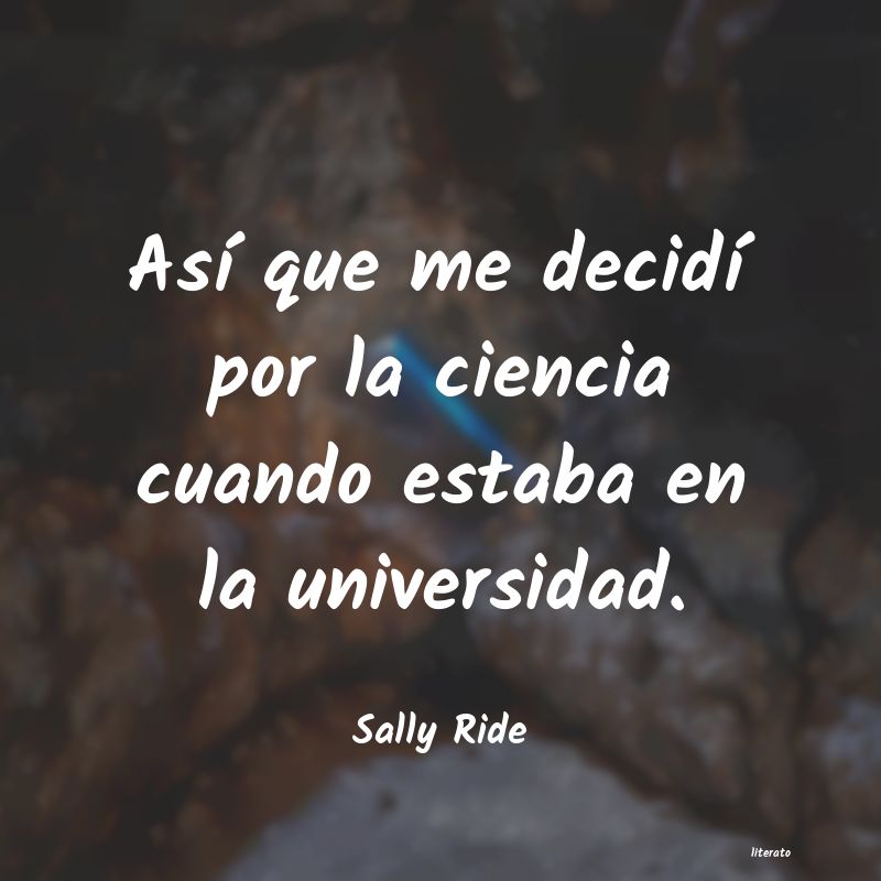 Frases de Sally Ride