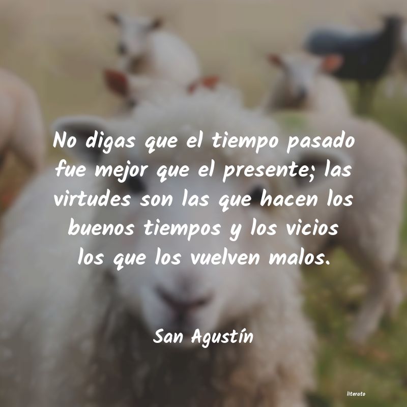 Frases de San Agustín