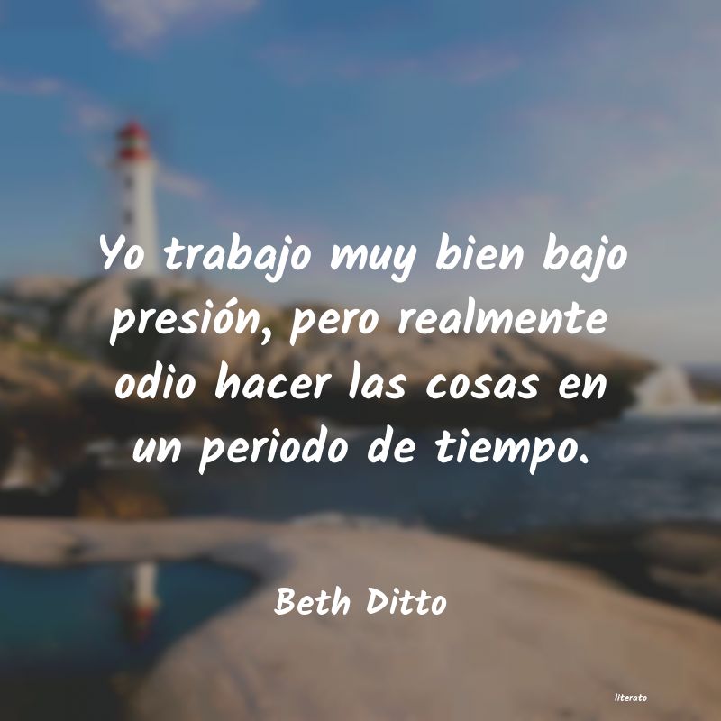 Frases de Beth Ditto