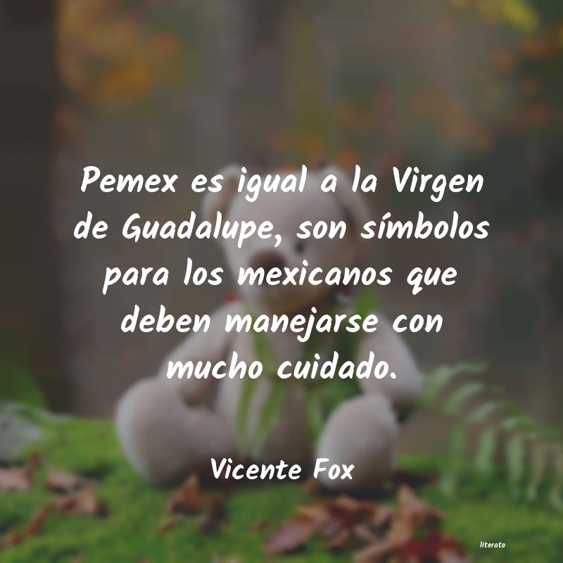 Frases de Vicente Fox